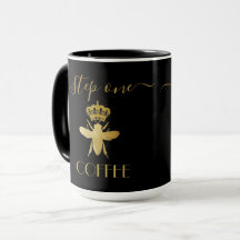 Personnaliser Étape 1 : CAFÉ Queen Bee Gold Cerami
