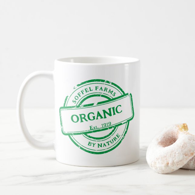 Mug Personnaliser Générique Légumes de ferme oeufs Pro (Avec donut)