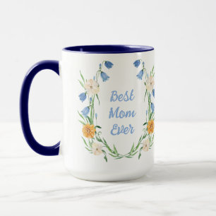 Mug Personnaliser la fête des mères Floral
