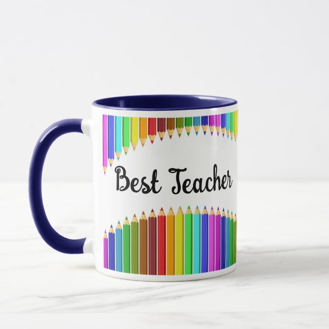 Mug Personnaliser le meilleur enseignant (Gauche)