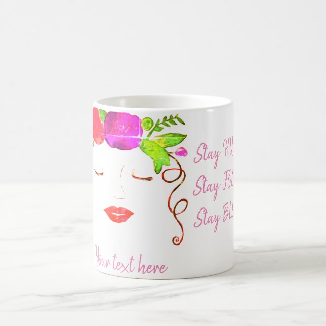 Mug Personnaliser Les Femmes Restent Heureuses (Centre)