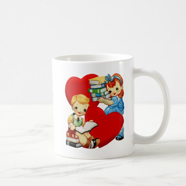 Mug Personnaliser M. Mrs Married Love Books (Droite)