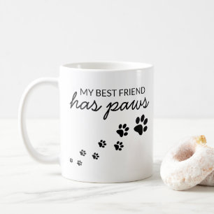 Mug Personnaliser Mon Meilleur Ami A Des Pattes Amour 