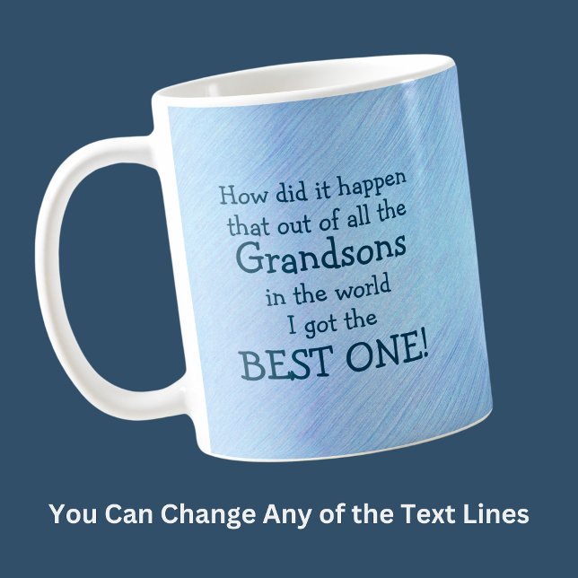 Mug Personnaliser N'IMPORTE QUEL Texte - Cadeau pour p (Créateur téléchargé)