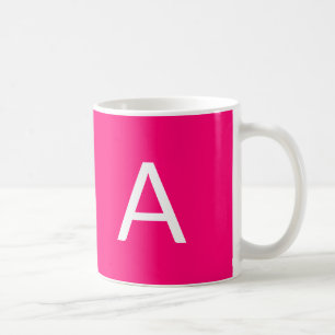 Mug Personnaliser, personnaliser monogramme initial ro