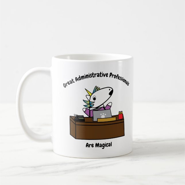 Mug Personnaliser Unicorn Administrative Professional (Gauche)