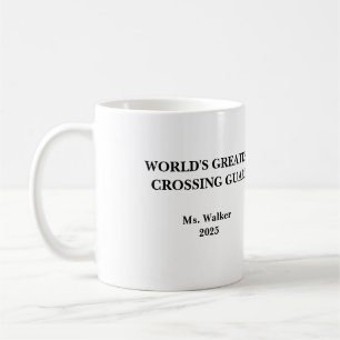 Mug Personnalisez l'agent de circulation scolaire