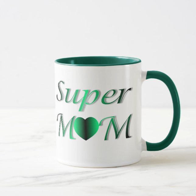 MUG PERSONNALISEZ LE JOUR DE MÈRE SUPERBE DE MAMAN (Droite)
