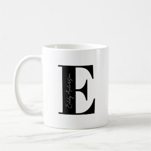 Mug Personnalisez votre nom Commencez par E