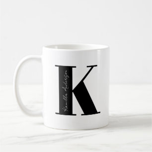 Mug Personnalisez votre nom Commencez par la lettre K