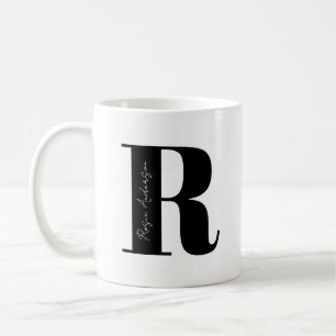 Mug Personnalisez votre nom Commencez par la lettre R