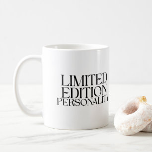 Mug Personnalité Édition Limitée Typographie Sarcastiq