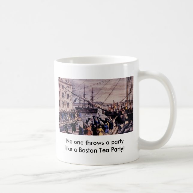 Mug Personne ne jette une partie comme un thé de (Droite)