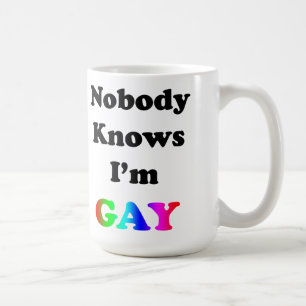 Mug Personne ne sait que je suis gay