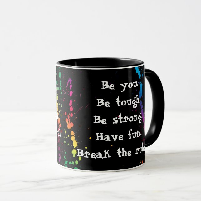 Mug [Personne Ne Se Souvient De La Bonne Fille] Paint  (Devant droit)