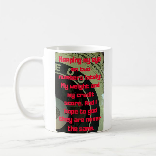 Mug Perte de poids drôle (Gauche)