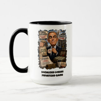 Mug Pertes socialisées, gains privatisés