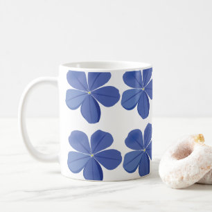 Mug Pétales de fleurs Plumbago