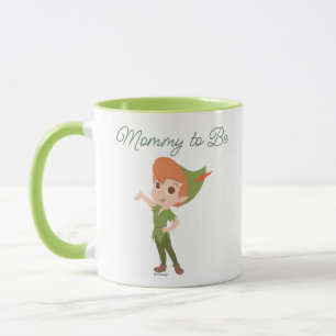 Mug Peter Pan Baby shower "Maman à être"