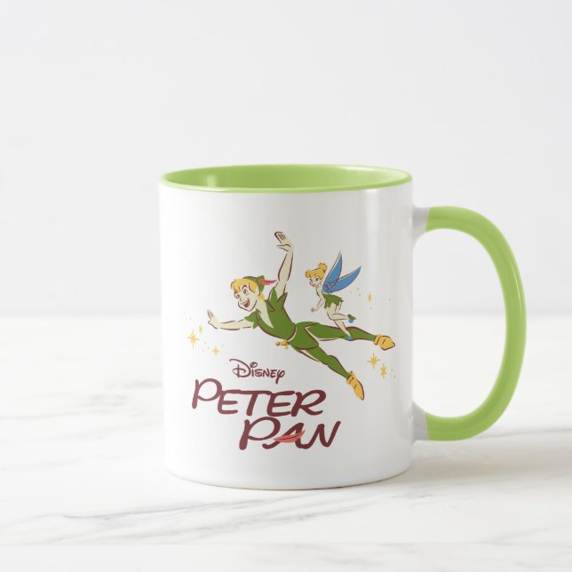 Mug Peter Pan & Tinkerbell (Droite)