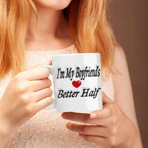 Mug Petit ami citation drôle texte noir
