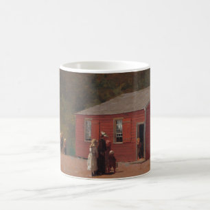Mug Petit bac de l'école rouge par Winslow Homer