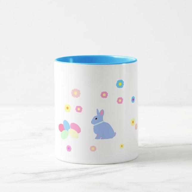 Mug Petit Blue Bunny Rabbit Kids (Centre)