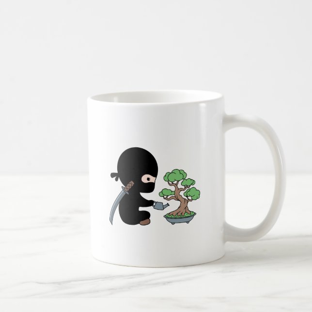 Mug Petit bonsaï d'eau de Ninja (Droite)