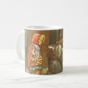 Mug Petit Chaperon Rouge, Conte Vintage Fée