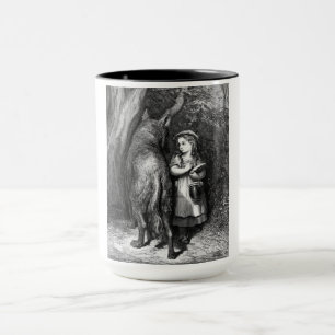 Mug Petit chaperon rouge rencontre le Vieux Père Wolf