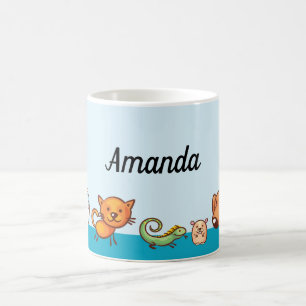 Mug Petit chien chat animal personnalisé