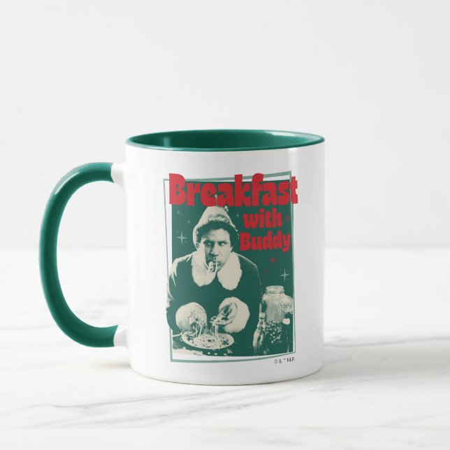 Mug Petit-Déjeuner Avec Buddy (Gauche)