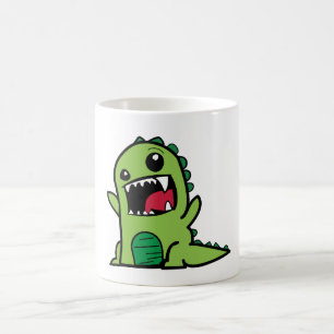 Mug Petit dinosaure vert adorable
