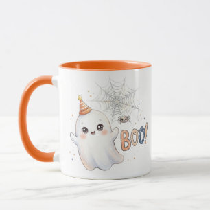 Mug Petit fantôme adorable effrayant. Hou!