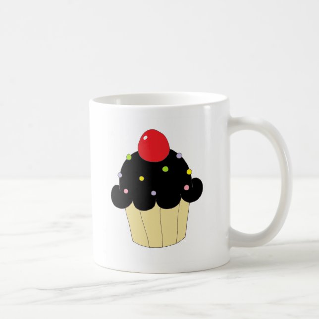 Mug Petit gâteau noir (Droite)