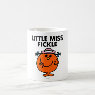 Mug Petit lettrage noir de Mlle Fickle  