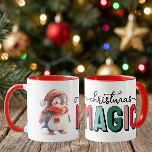 Mug Petit manchot magie de Noël