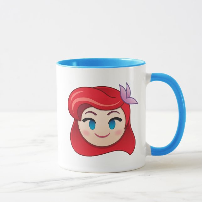 Mug Petit Mermaid Emoji | Princesse Ariel (Droite)