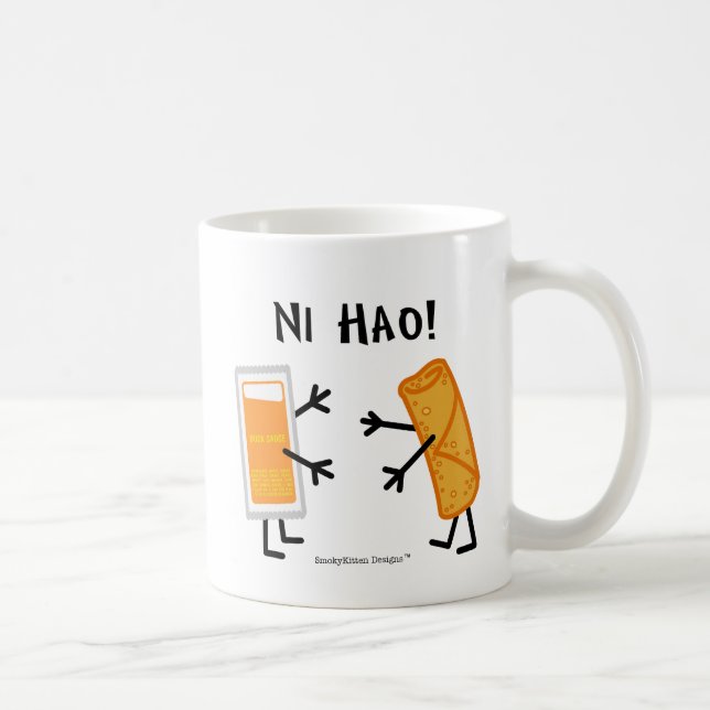 Mug Petit pain d'oeufs et sauce à canard - Ni Hao ! (Droite)