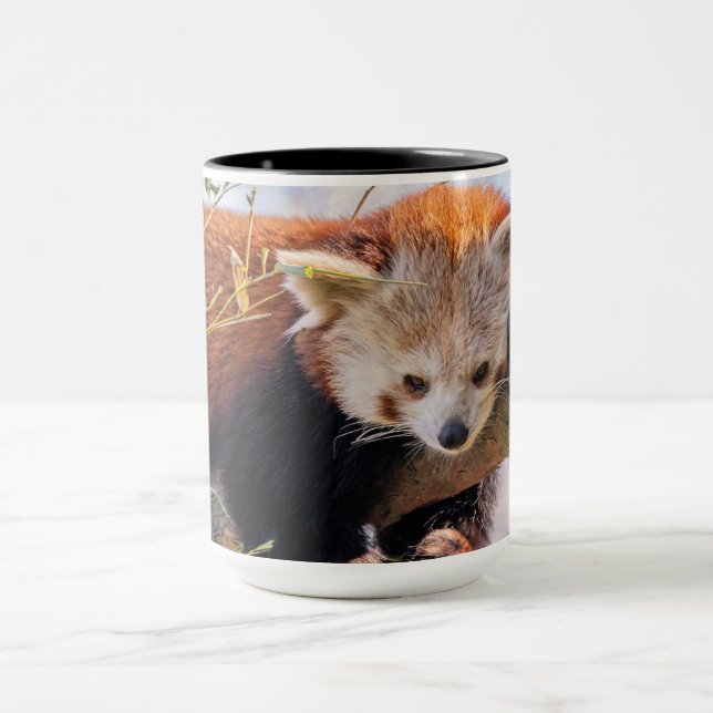 Mug Petit panda rouge pâle (Centre)