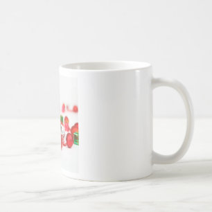 Mug Petit Papillon Chien Noël Santa Hat