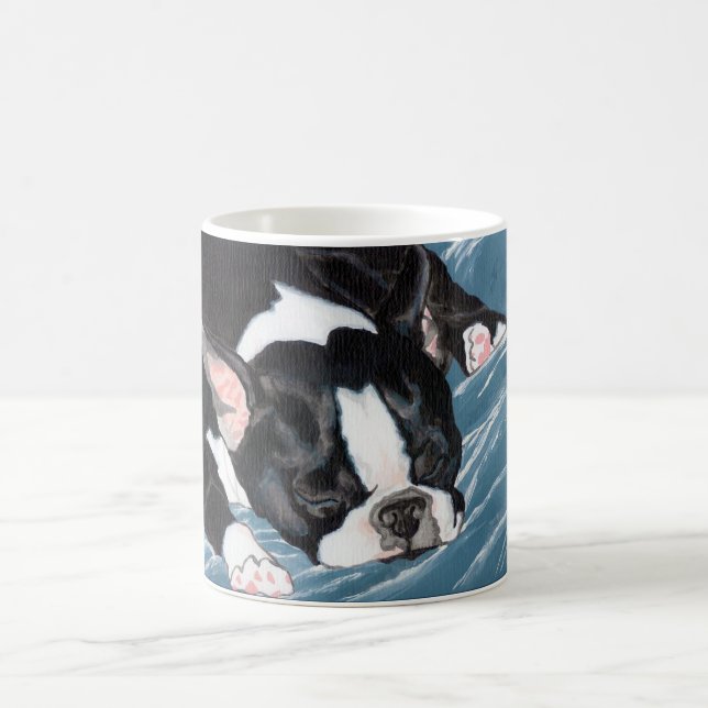Mug Petit somme de Boston Terrier (Centre)