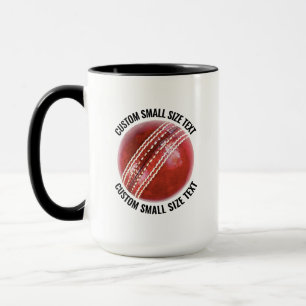 Mug Petit texte Combinaison BLACK 445ml Cricket person