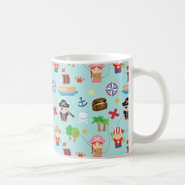 Mug Petit trésor pour les petits pirates (Droite)