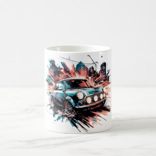 Mug petite automobile