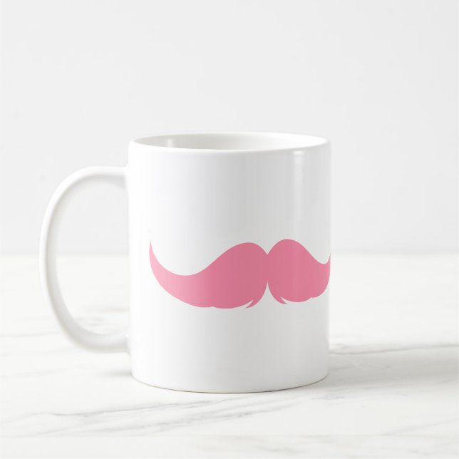 Mug Petite barre de poignées personnalisable Moustache (Gauche)
