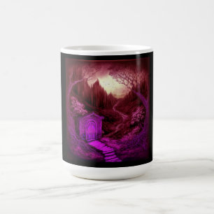 Mug Petite cabane unique située le long d'un ruisseau