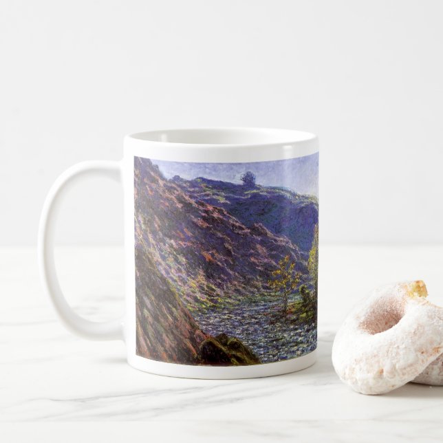 Mug Petite Creuse, soleil de Claude Monet (Avec donut)