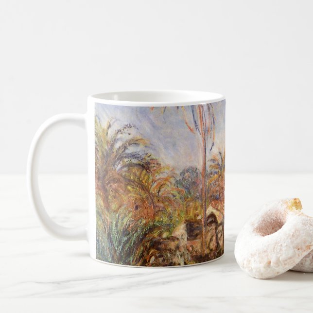 Mug Petite ferme rurale à Bordighera par Claude Monet (Avec donut)