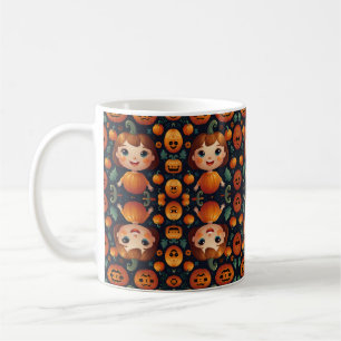 Mug Petite fille Citrouille